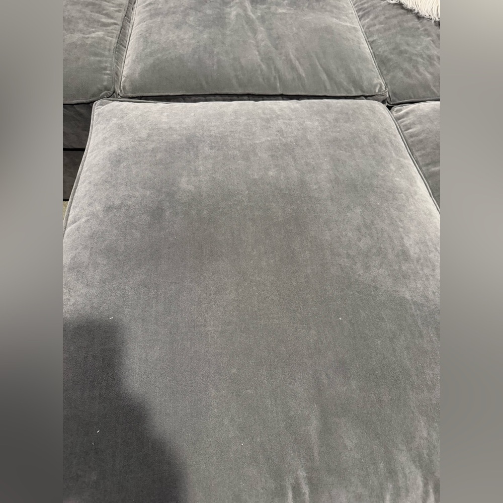 Lovesac Charcoal Grey Micro Suede COVERS only